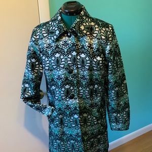 Gorgeous green brocade jacket